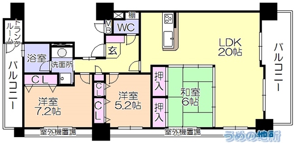 物件詳細  久留米市不動産  賃貸 売買  お部屋探しはうめの地所へ